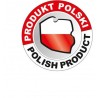 Poduszka półpuch Gęsi 70x80 Znak Polska pióro puch